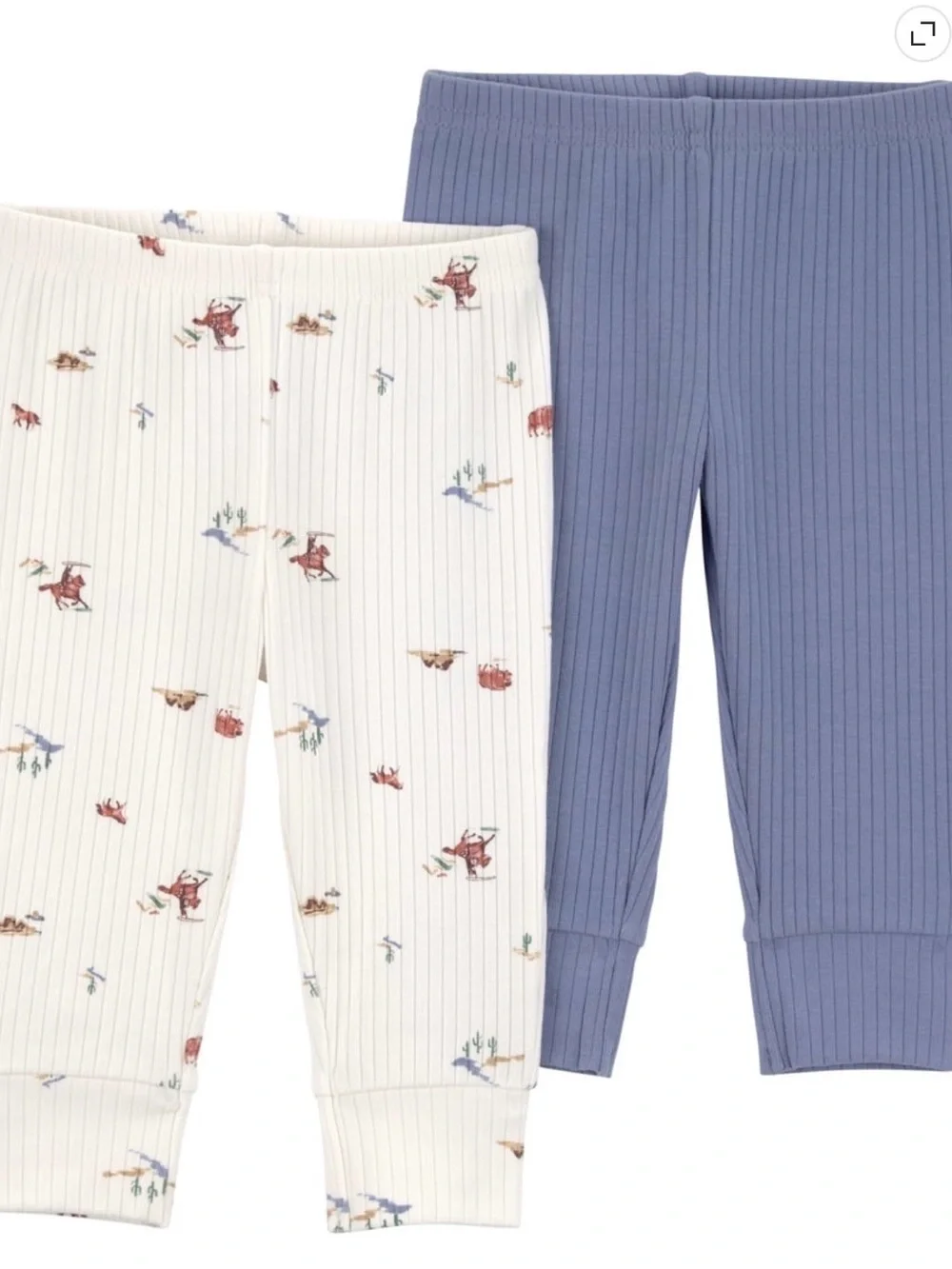 Carter's Bundle. One-Piece Bodysuit 3-Pack + Baby Boy Pants 2 Pack.